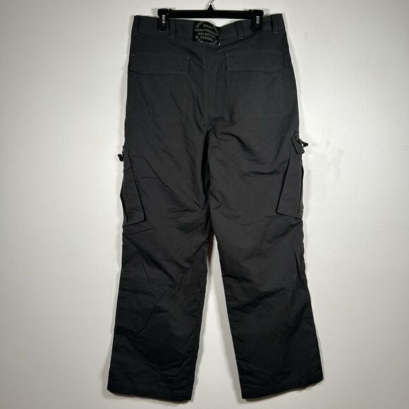 NUDE PROJECT Army Cargo Pants Jala Bristol Black Streetwear Baggy Large NWT $138 - Picture 3 of 9